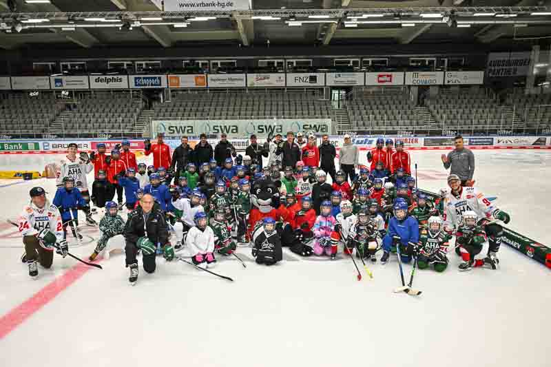 Eishockey Kids Day beim Augsburger Eislaufverein