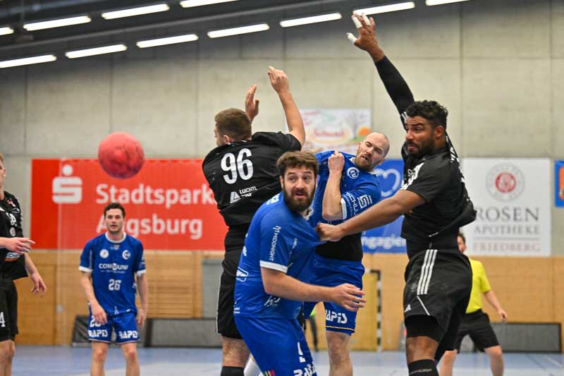 TSV Friedberg unterliegt im Handballderby gegen TSV Schwabmünchen
