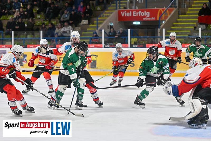 Eishockey, Bezirksliga: EV Königsbrunn liefert sich heißen Fight gegen Bad Wörishofen