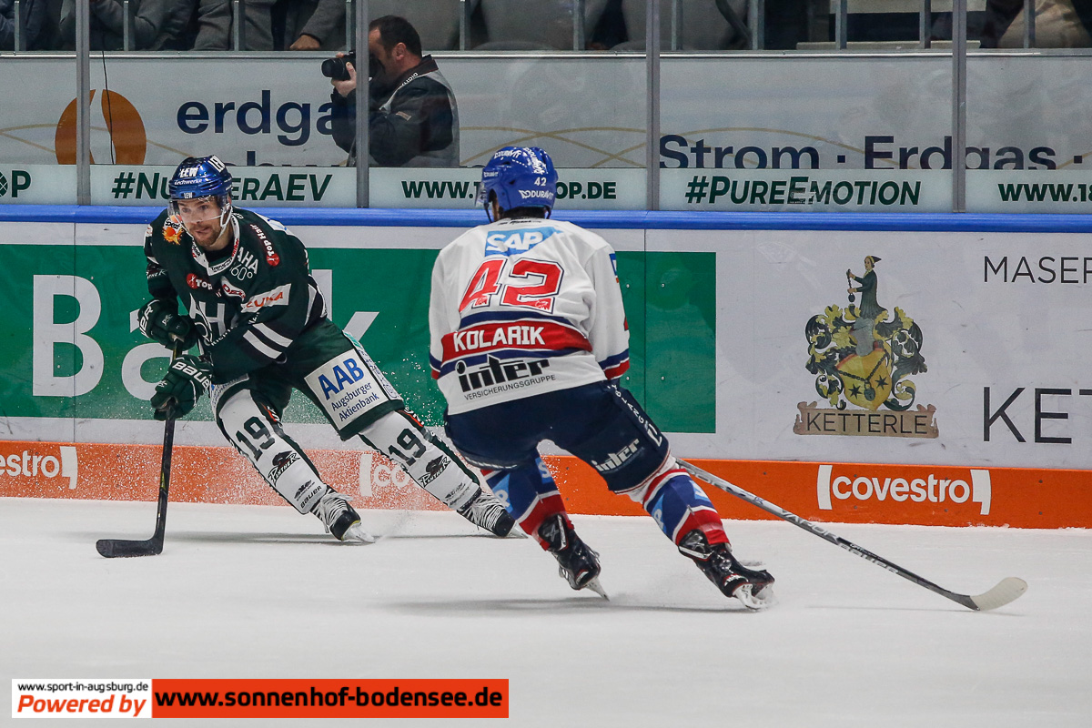 eishockey augsburg mannheim-  aal3097