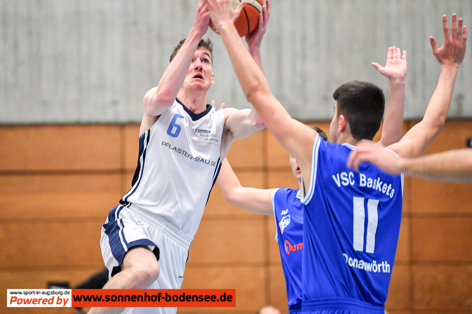 Basketball in Augsburg am Ball DSC 2273